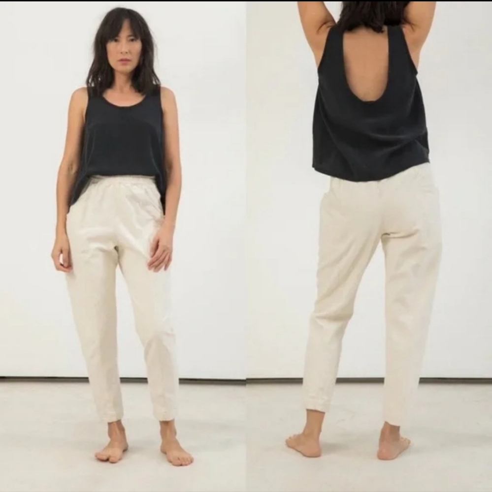 Elizabeth Suzann Clyde Work Pants in Cotton Canvas